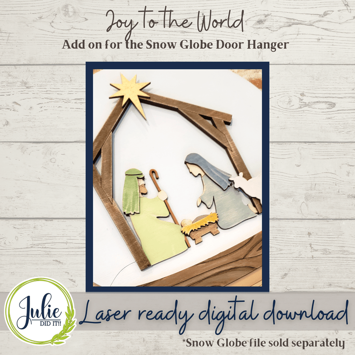 Julie Did It Studios Sign Snow Globe Add-on Bundle 1