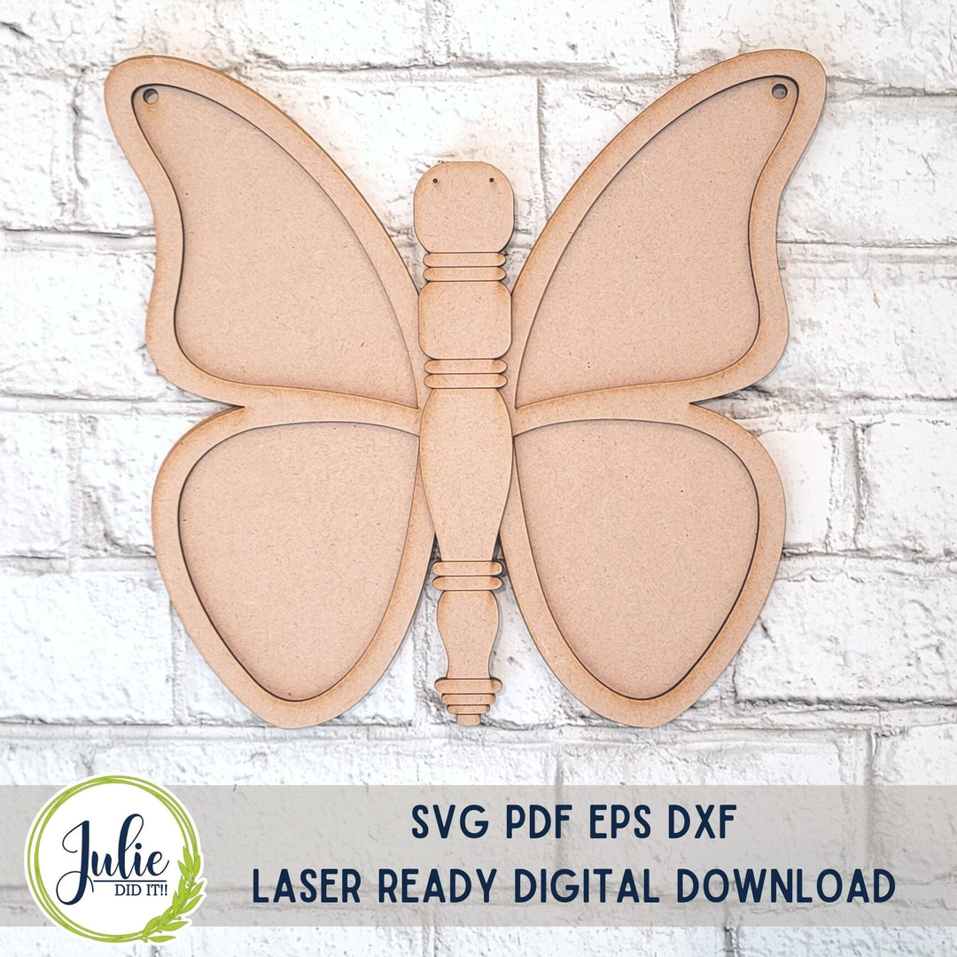 Julie Did It Studios Spindle Butterfly Hanger - March 2023 Design Studio