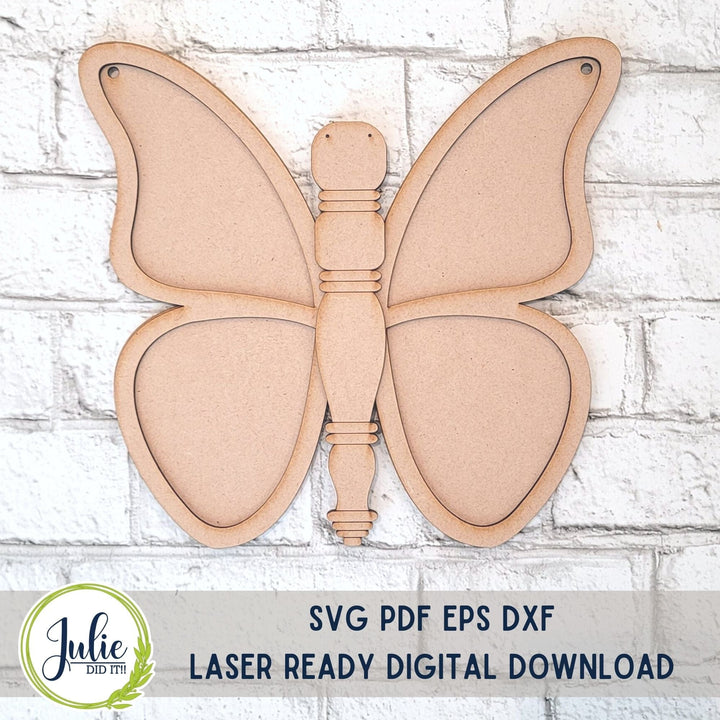 Julie Did It Studios Spindle Butterfly Hanger - March 2023 Design Studio