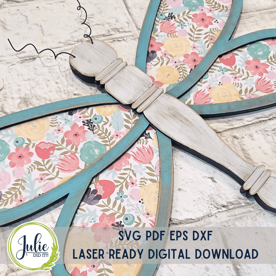 Julie Did It Studios Spindle Dragonfly Hanger - January 2023 Design Studio