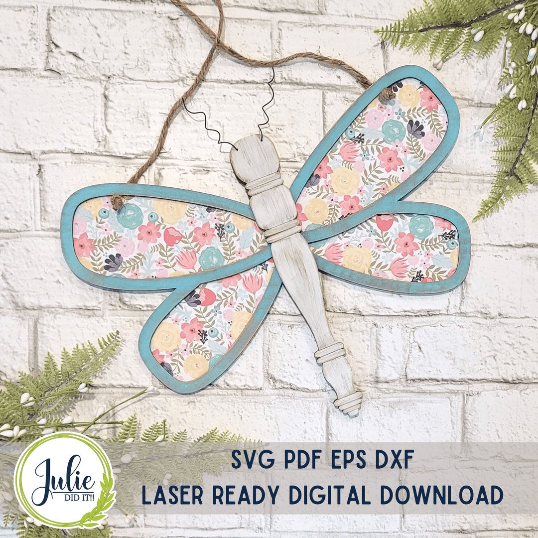 Julie Did It Studios Spindle Dragonfly Hanger - January 2023 Design Studio