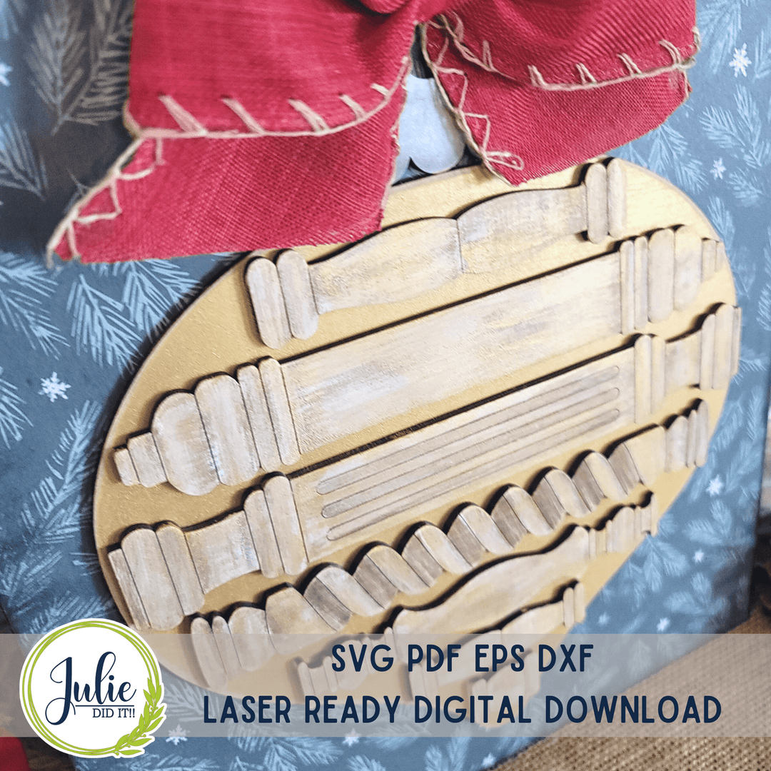 Julie Did It Studios Spindle Ornament
