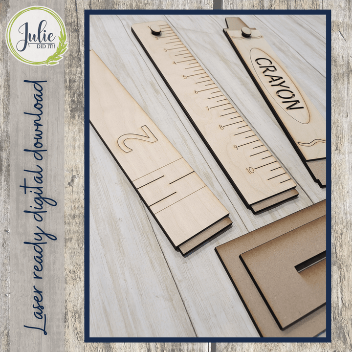 Julie Did It Studios Table Sign Stand Class Edition