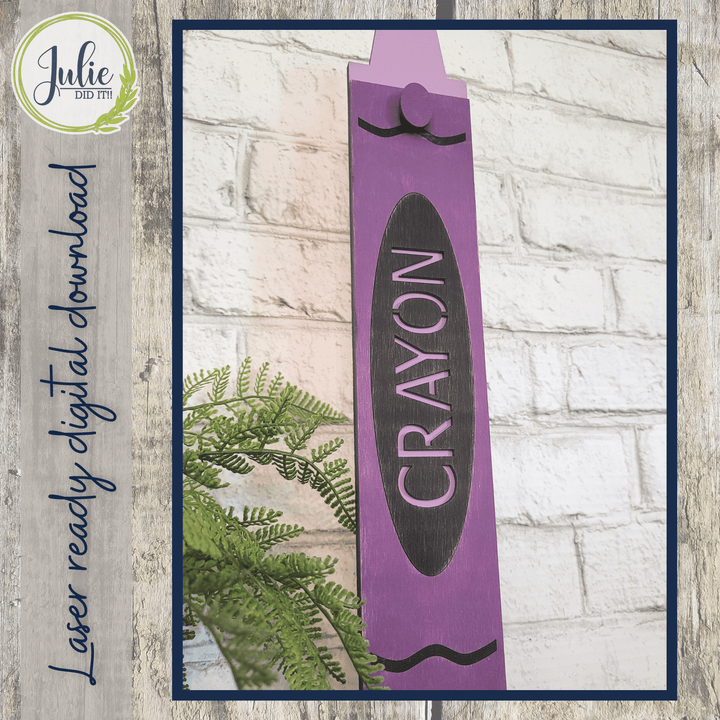Julie Did It Studios Table Sign Stand Class Edition