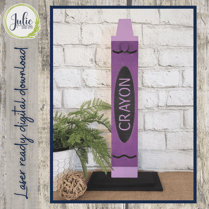Julie Did It Studios Table Sign Stand Class Edition