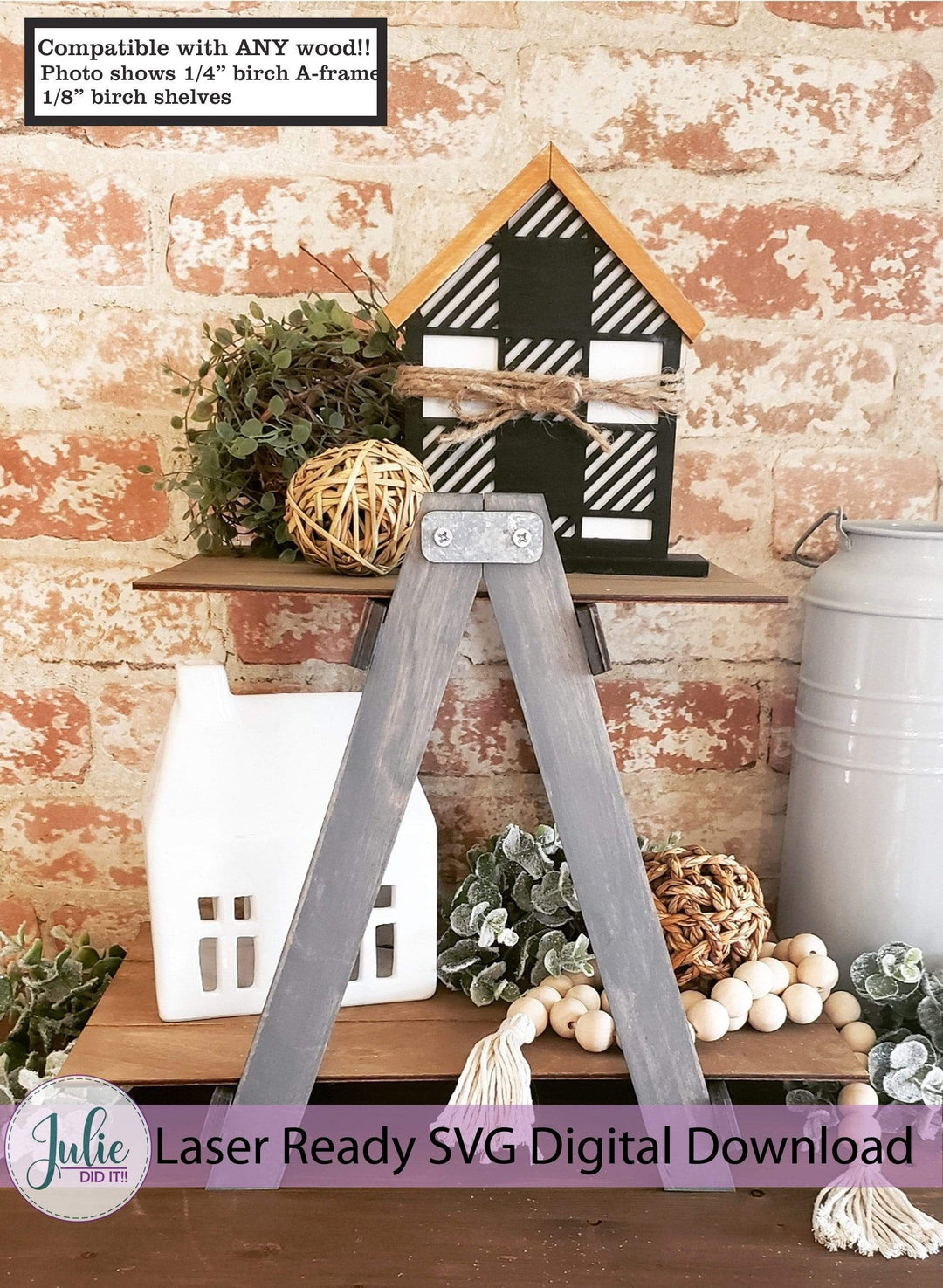 Julie Did It Studios Tier Tray Ladder Tier Tray (2 Tiers)