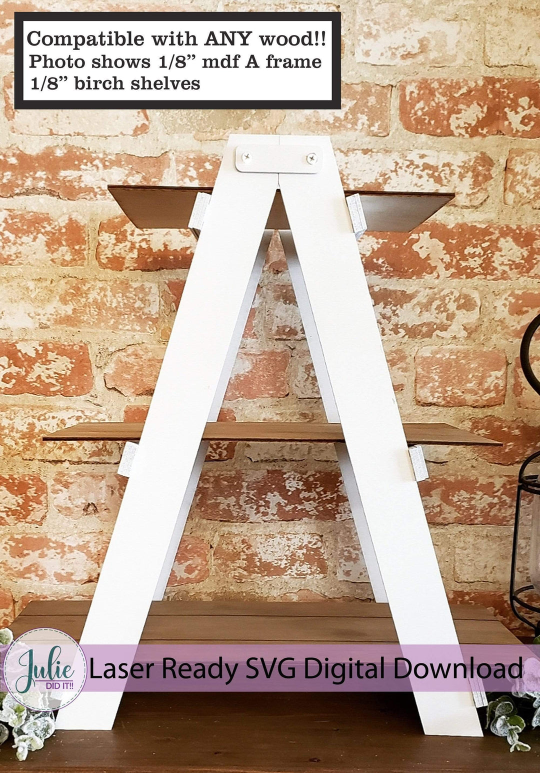 Julie Did It Studios Tier Tray Ladder Tier Tray (3 Tiers)