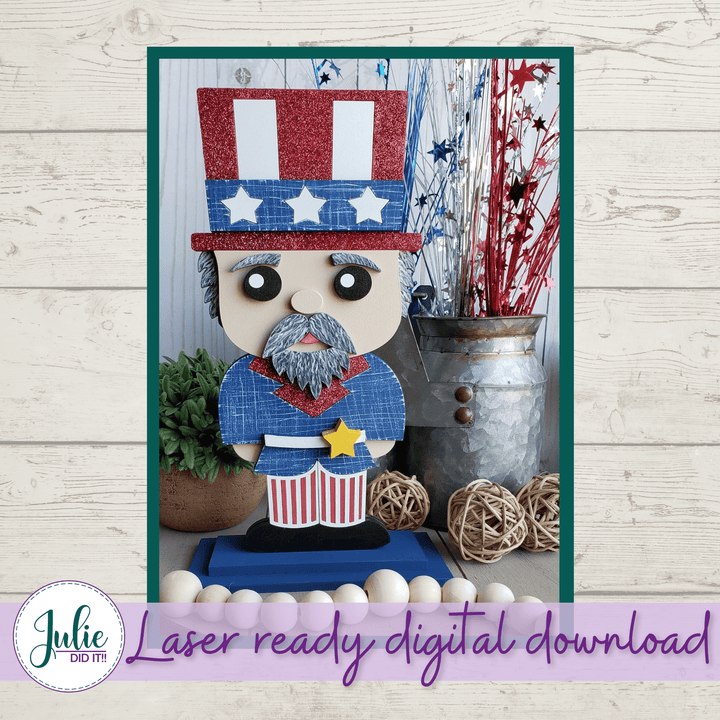 Julie Did It Studios Uncle Sam Shelf Sitter