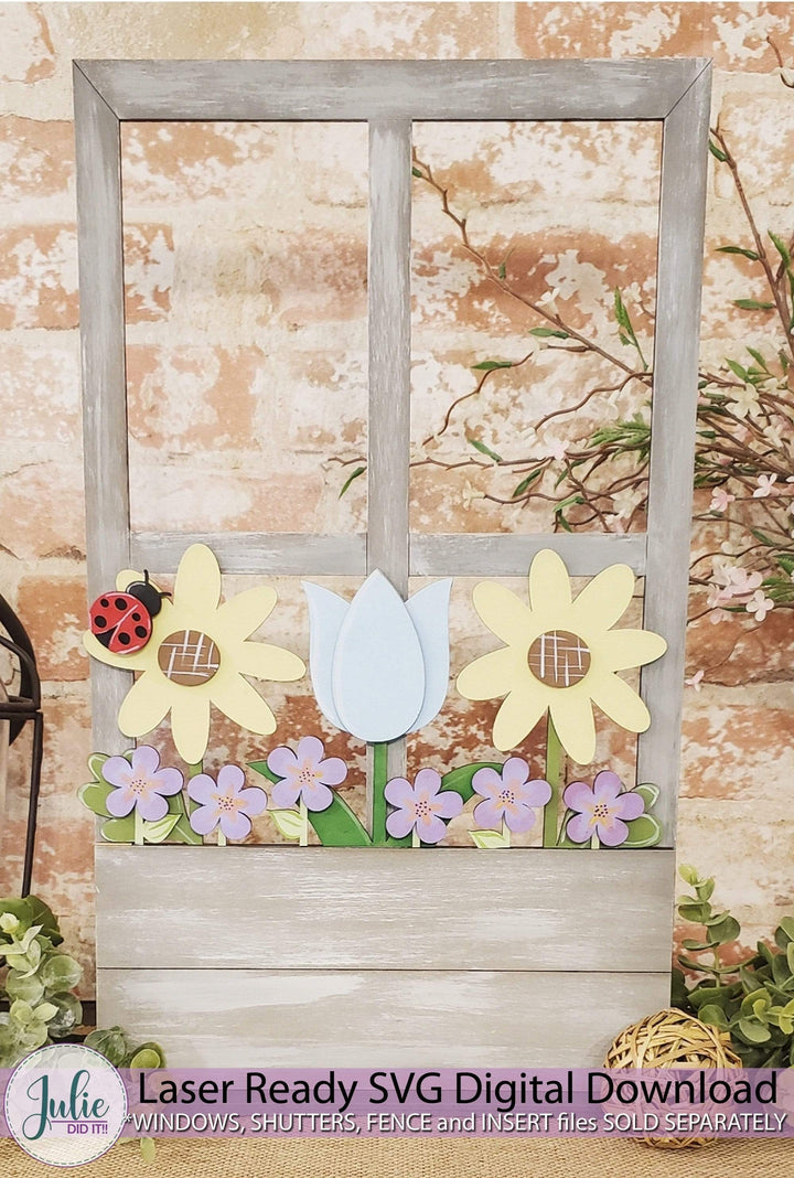 Julie Did It Studios window box SVG Farmhouse Window Box Shelf Sitter