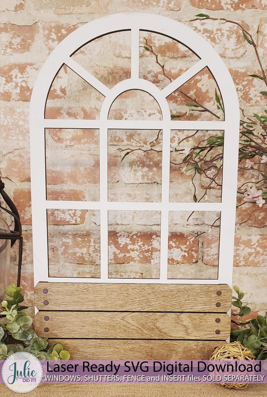 Julie Did It Studios window box SVG Window Box Sign