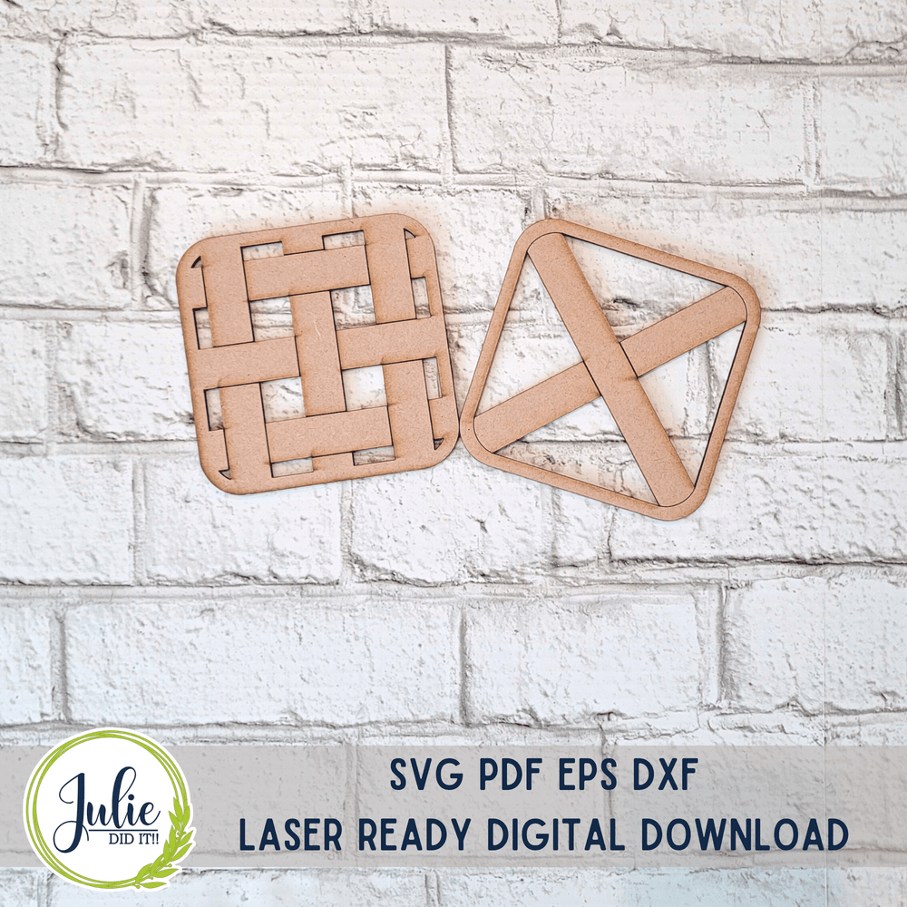 Julie Did It Studios Woven Basket - Paint It with Julie Tutorial File