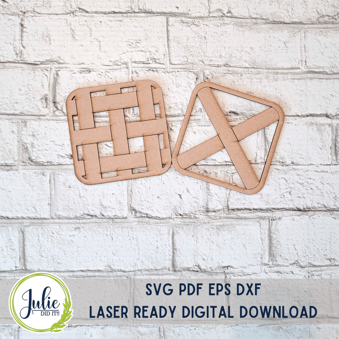 Julie Did It Studios Woven Basket - Paint It with Julie Tutorial File